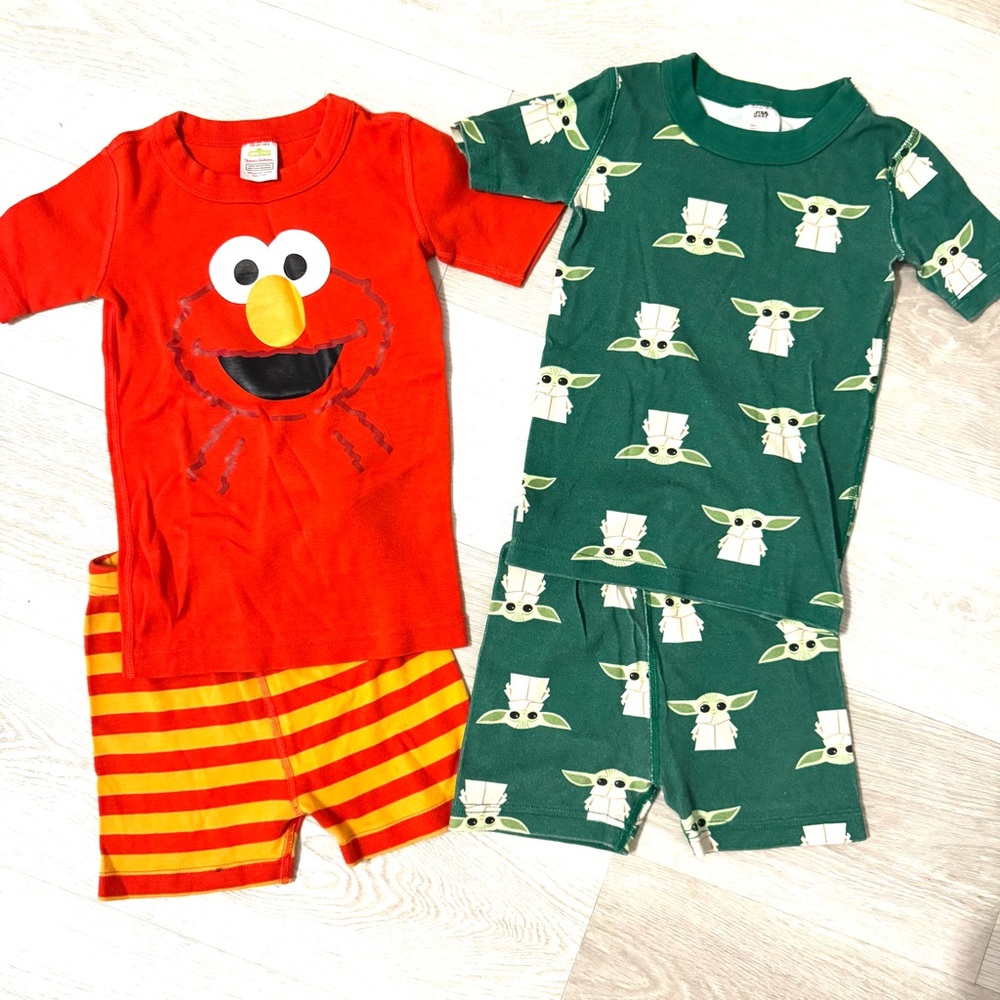 {Hannah Andersson} Star Wars & Sesame Street Organic Cotton pajama sets
